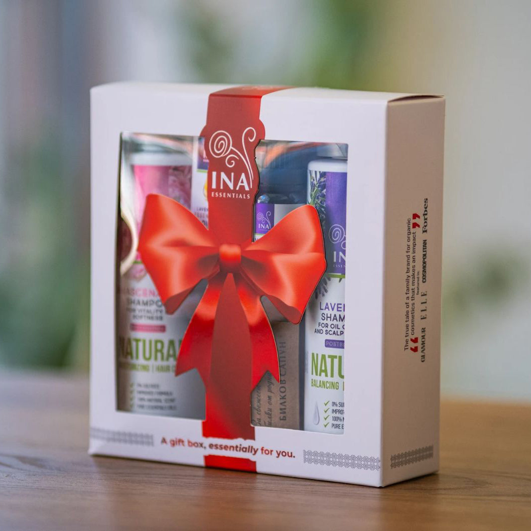 Coffret Cadeau InaEssentials (17,8 cm × 14,7 cm × 5 cm)