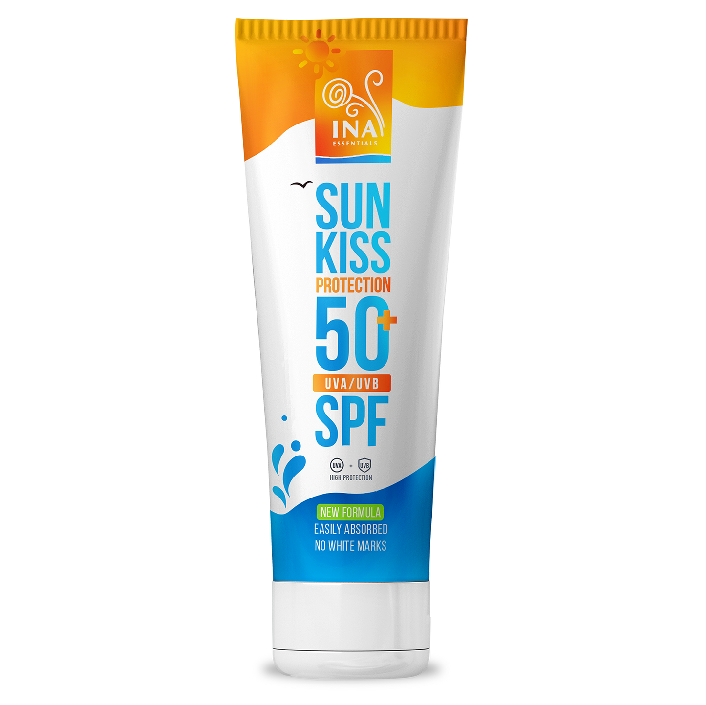 Crème Solaire Naturelle pour le Visage et le Corps SPF 50+ avec Sapin Blanc Bio