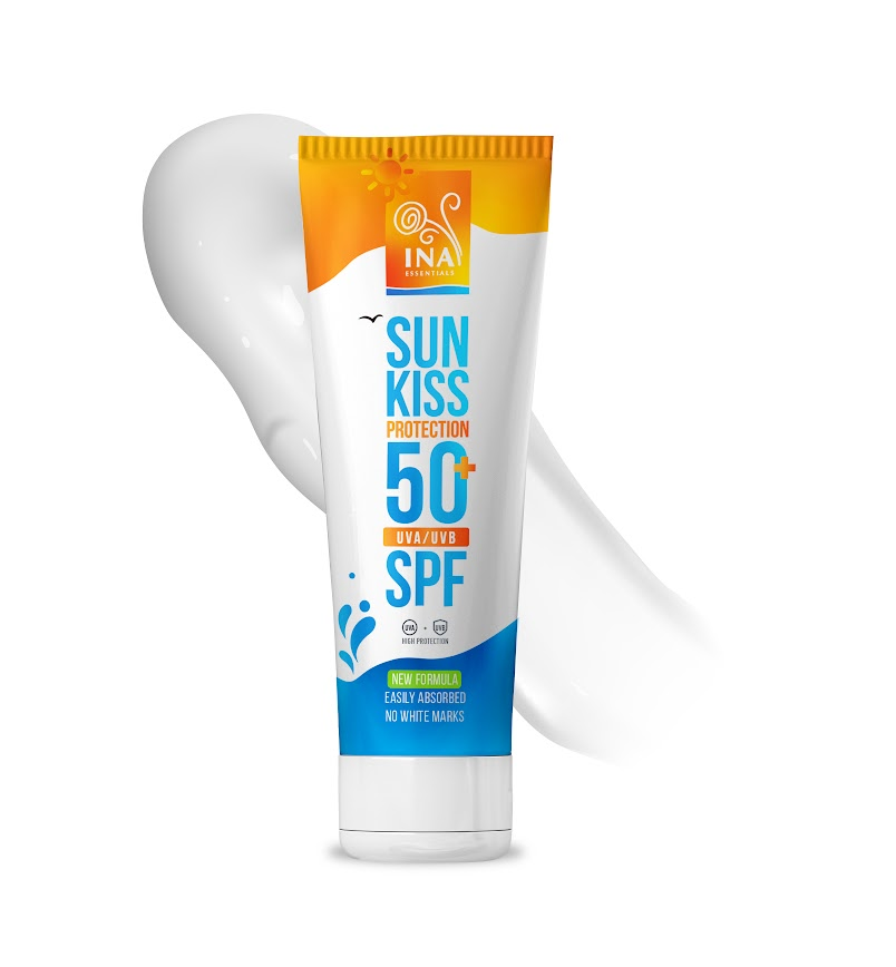 Pack familial pour protection solaire - 2+1 Crème solaire naturelle pour le visage et le corps SPF 50+ avec sapin blanc bio