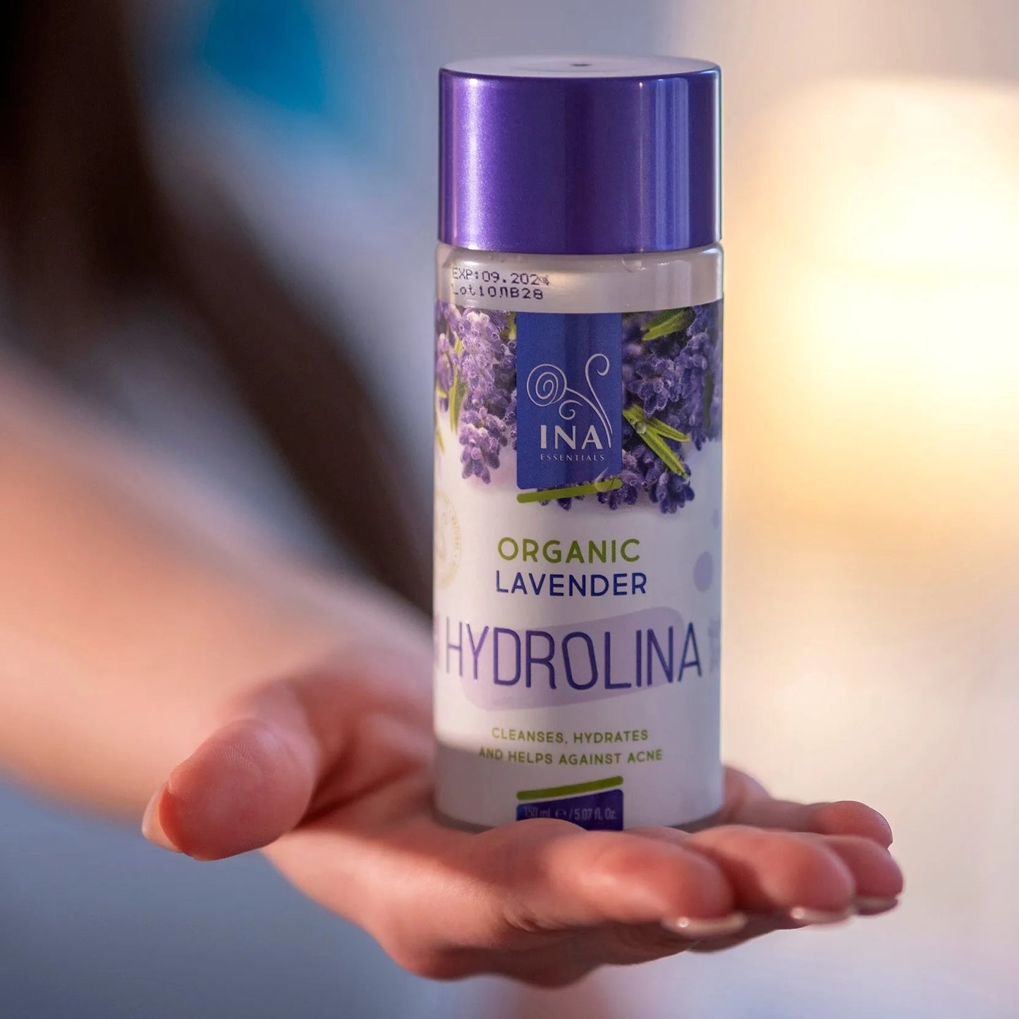 Hydrolina à la Lavande pour Acné - 2 à l'achat, 1 gratuit