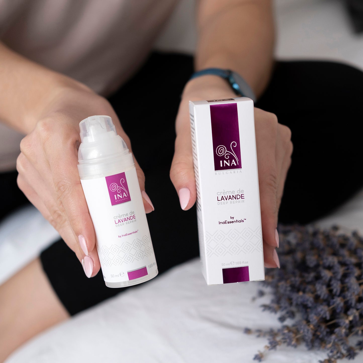 Lavender Secret - Crème naturelle pour les mains - Sèches mains