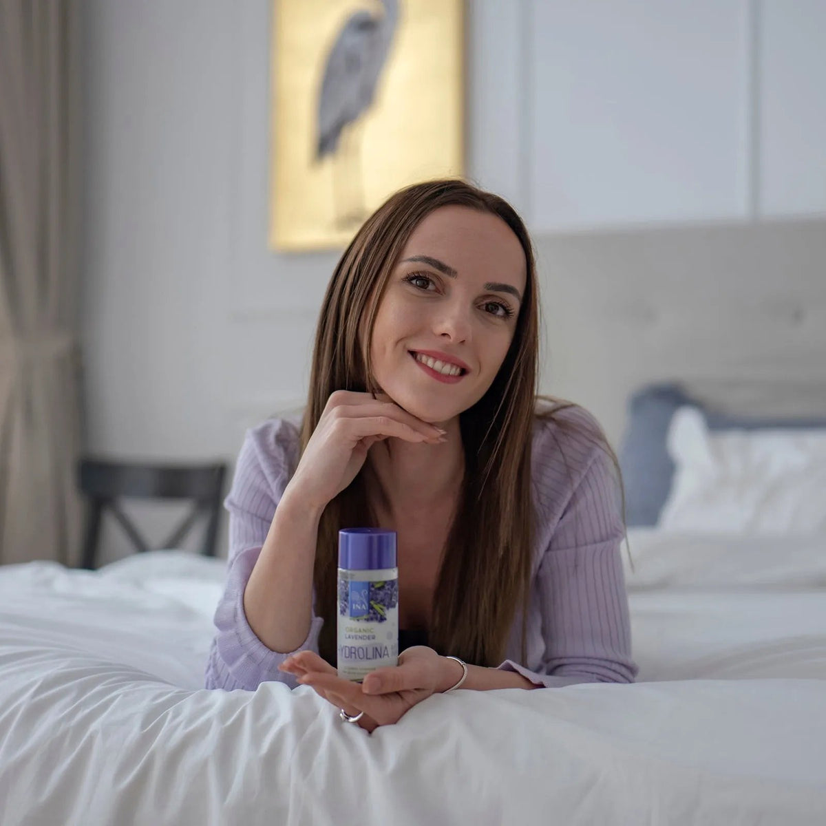 Eau de Lavande - Hydrolina - Hydrolat de Lavande Bio - pour l'Acné