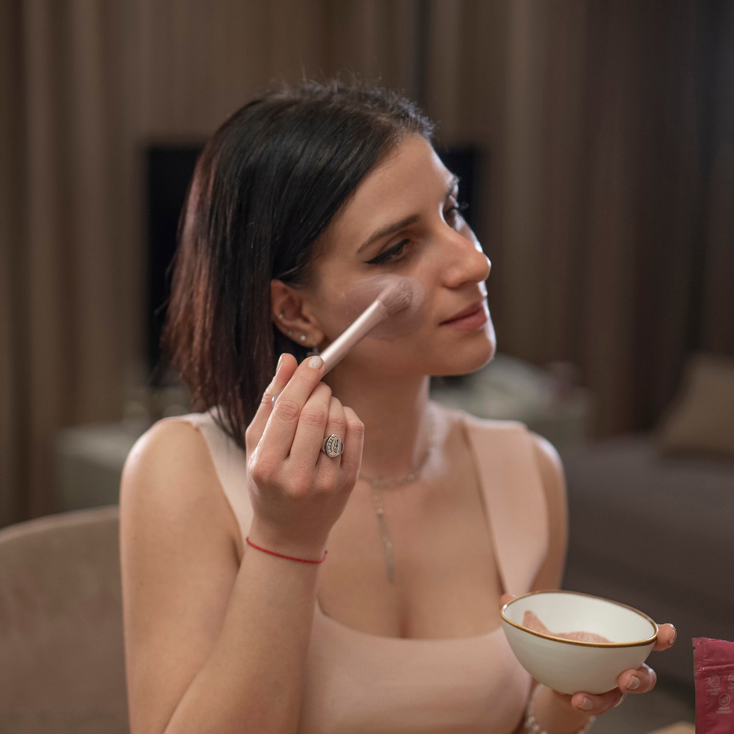 Masque visage - Maskina Rose - soin intensif pour peaux Matures et Sèches