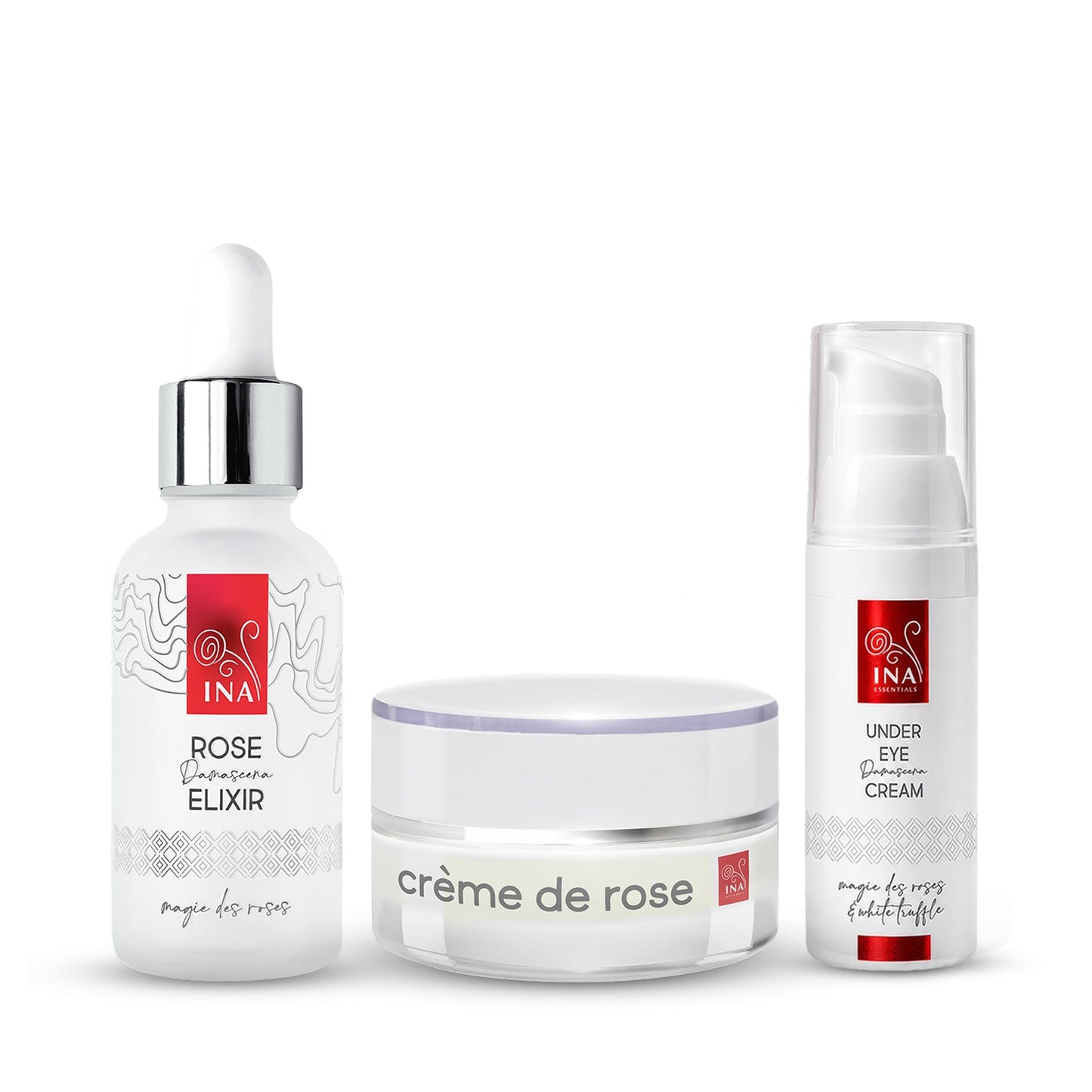 Achetez 1 Crème de Jour Hydratante et 1 Sérum Anti-Âge, Recevez 1 Crème Contour des Yeux Gratuite