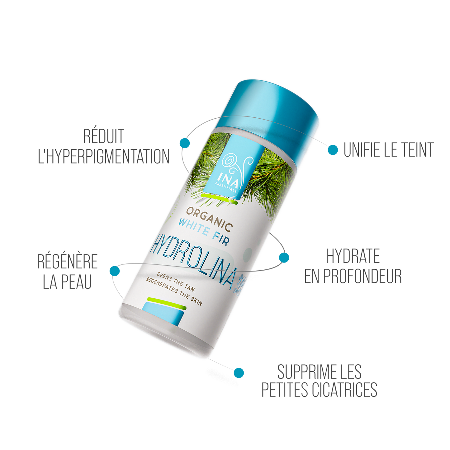 Eau de Sapin blanc - Hydrolina - Bio Hydrolat pour l'Hyperpigmentation