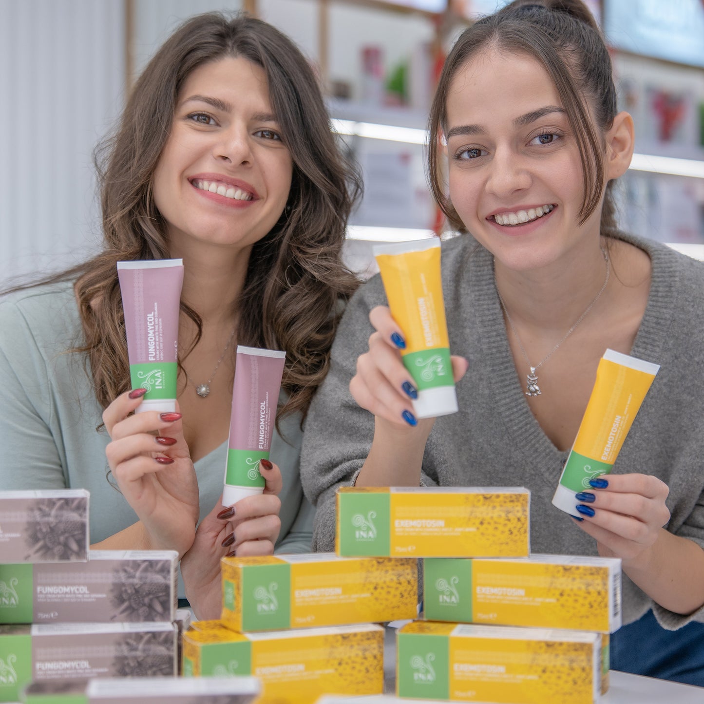 Crème 2 en 1 pour les Mycoses des ongles et la peau sèche et craquelée - au Pin blanc, à l'Urée et au Géranium