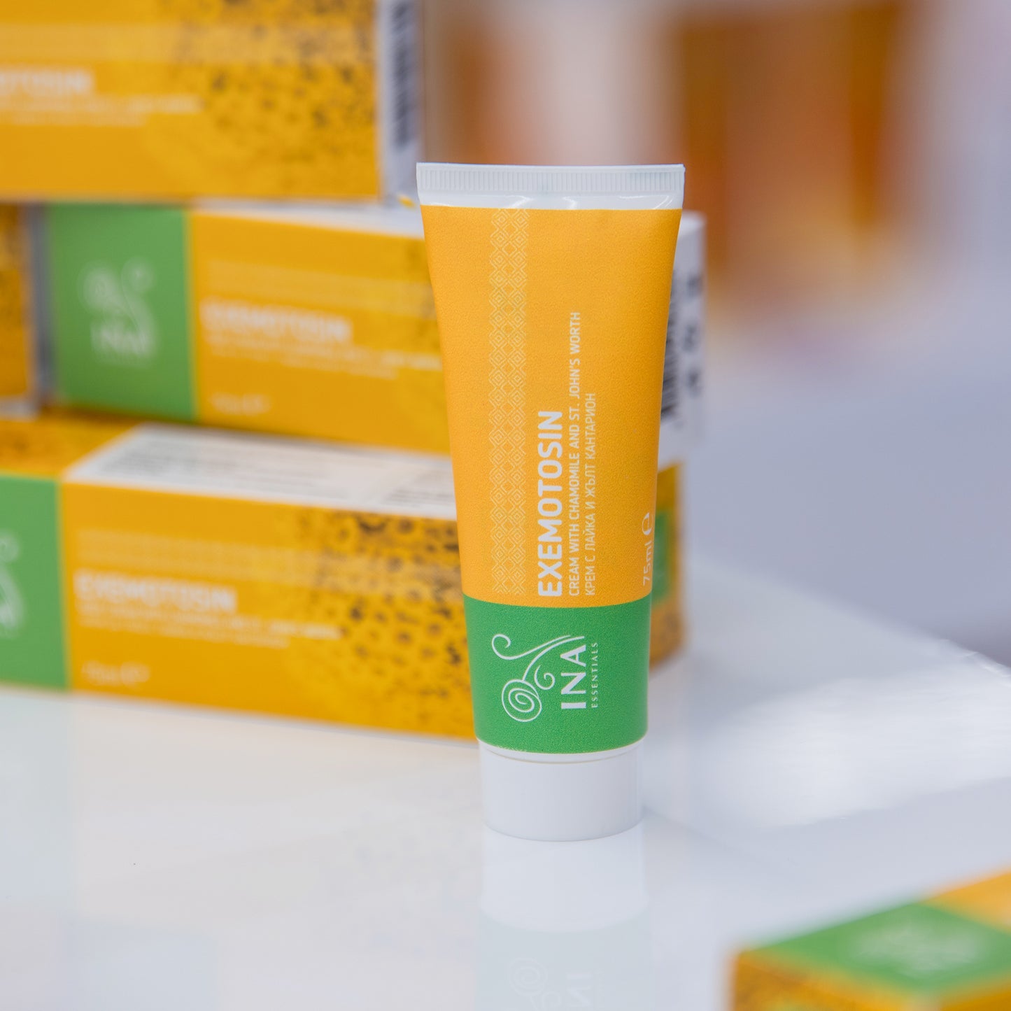 Crème pour le Psoriasis, l'eczéma et les peaux irritées - au Millepertuis, à la Camomille et à la Propolis
