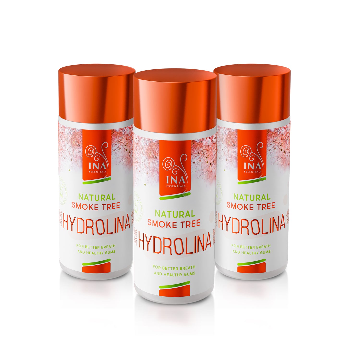 Pack familial pour l'hygiène Bucco-dentaire - 3x Bains de bouche Naturel Arbre à Perruques - Hydrolina