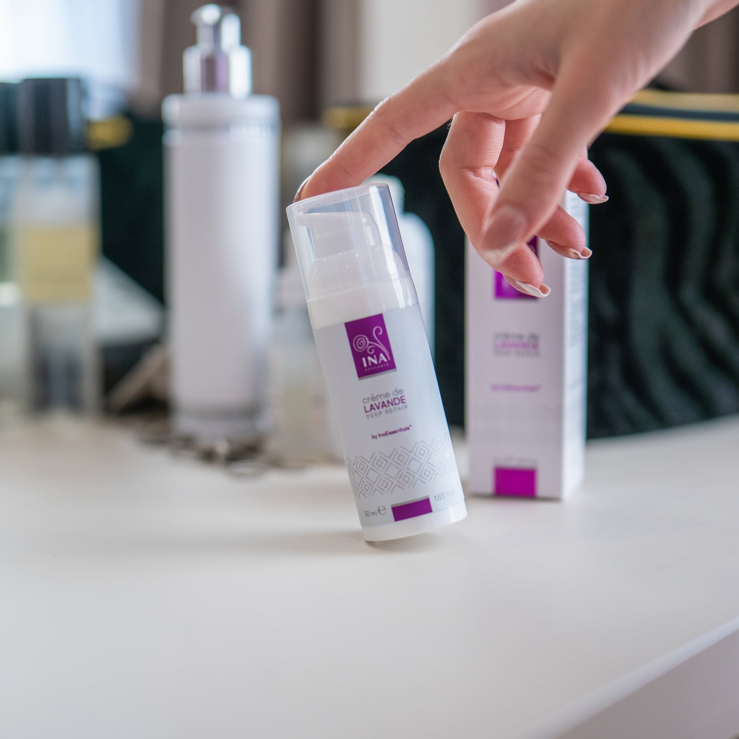 Lavender Secret - Crème naturelle pour les mains - Sèches mains