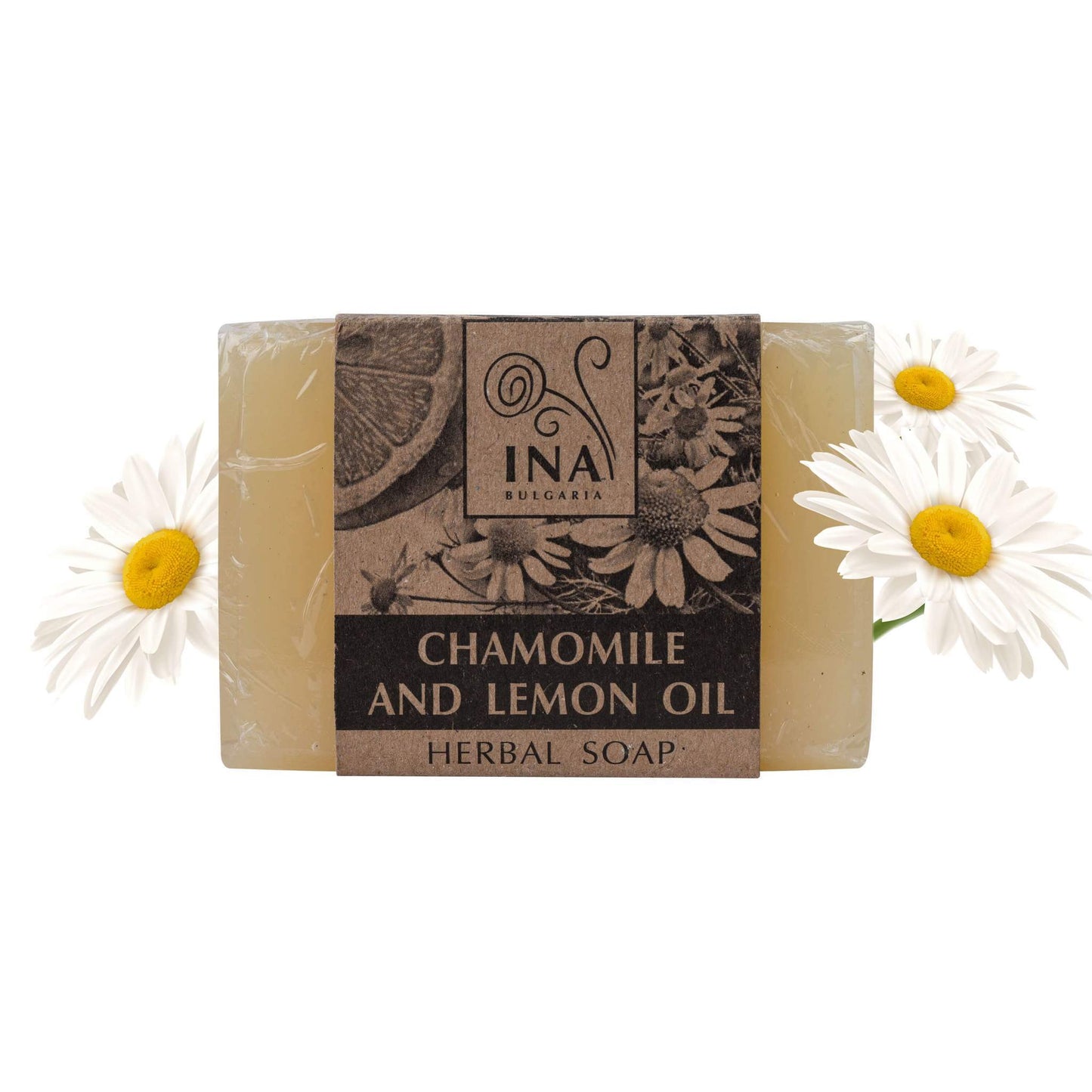 100% Savon aux herbes - Camomille et huile de Citron