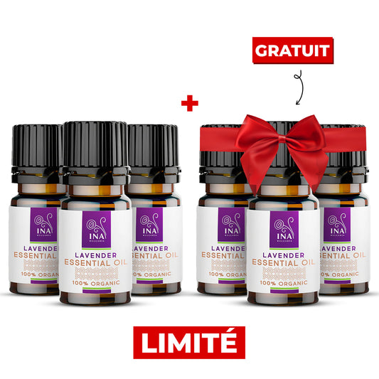Achetez 3 huiles de lavande, recevez-en 3 gratuites