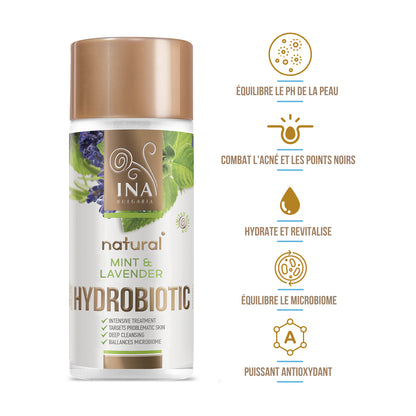 Hydrobiotic - Lavande & Menthe - soins intensifs pour l'Acné
