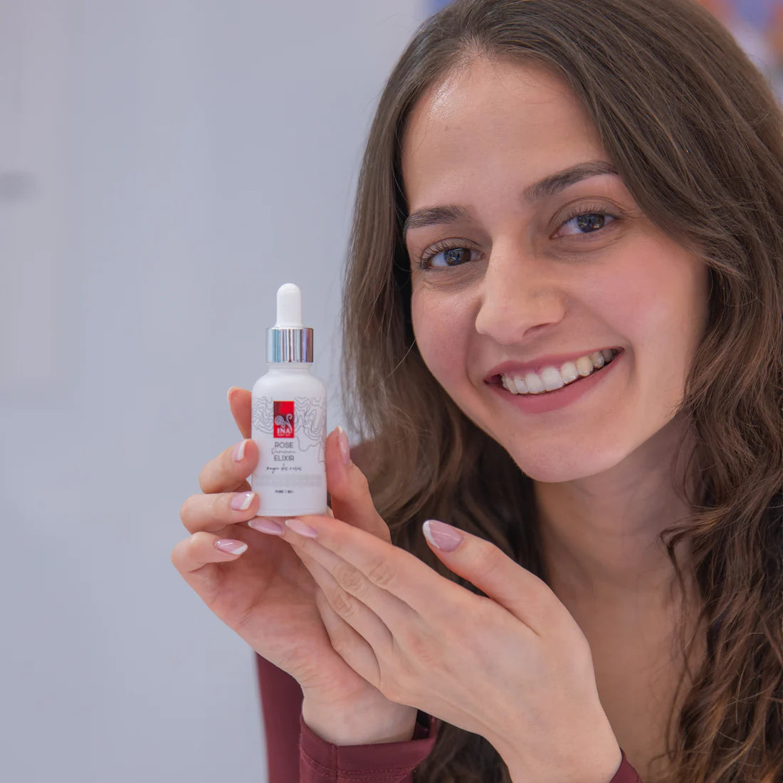 Sérum visage anti-âge intensif à l'huile de rose biologique – Rose Elixir