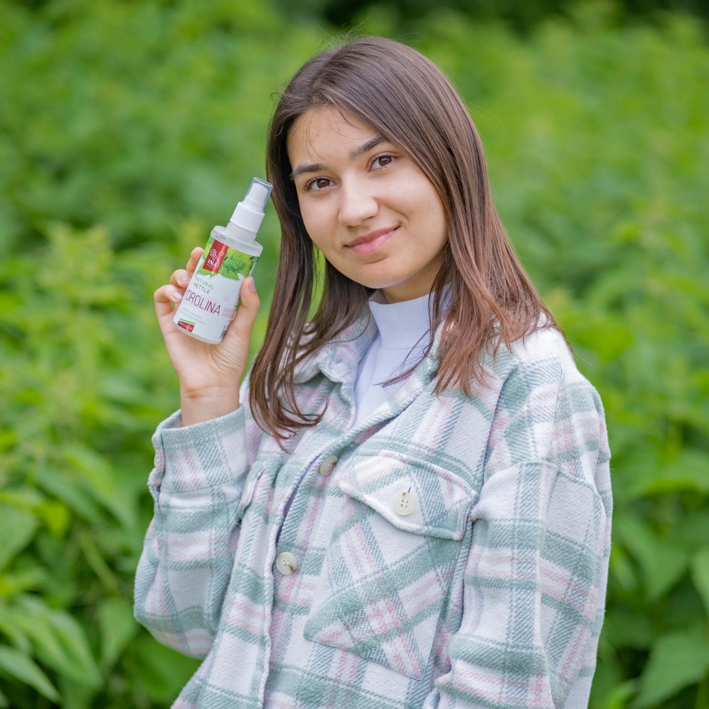 Eau d'Ortie sauvage - Hydrolina - Hydrolat spray pour la Chute des cheveux et les cheveux Gras