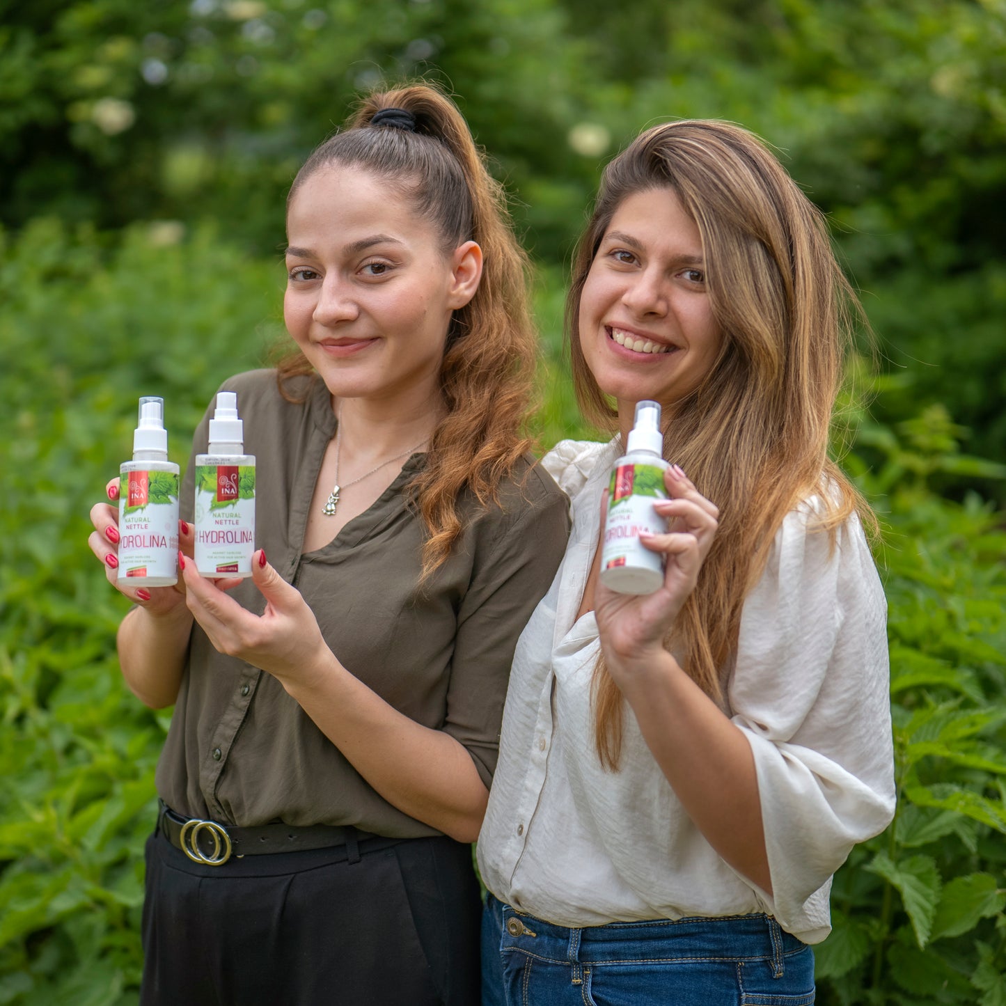 Eau d'Ortie sauvage - Hydrolina - Hydrolat spray pour la Chute des cheveux et les cheveux Gras