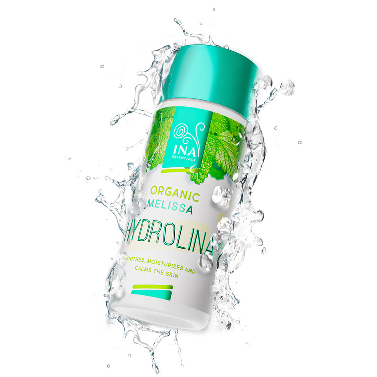 Eau de Mélisse - Hydrolina - Bio Hydrolat pour les Dermatites et les Irritations cutanées