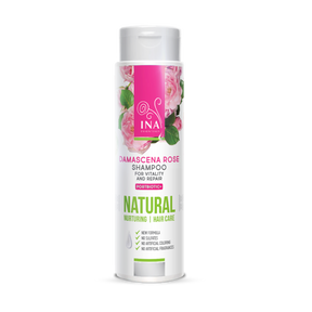 Shampoing Naturel à la Rose pour Cheveux Secs et Abîmés