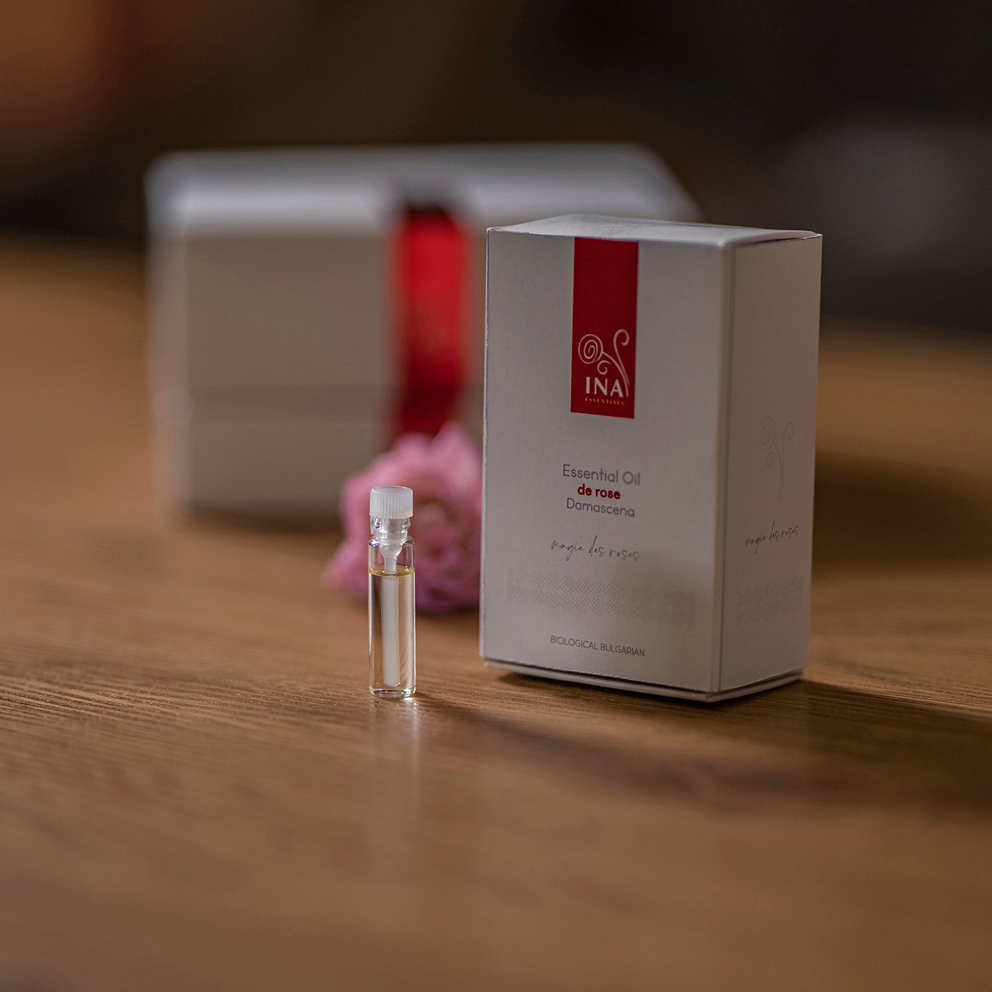 Huile Essentielle de Rose Bio - Huile Rosa Damascena