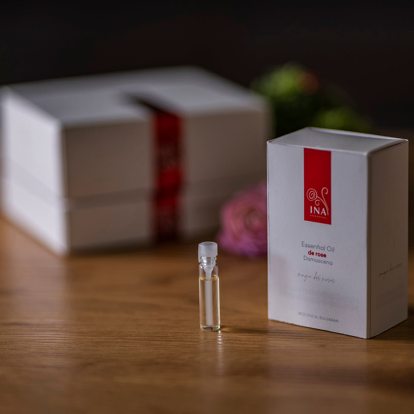 Huile Essentielle de Rose Bio - Huile Rosa Damascena