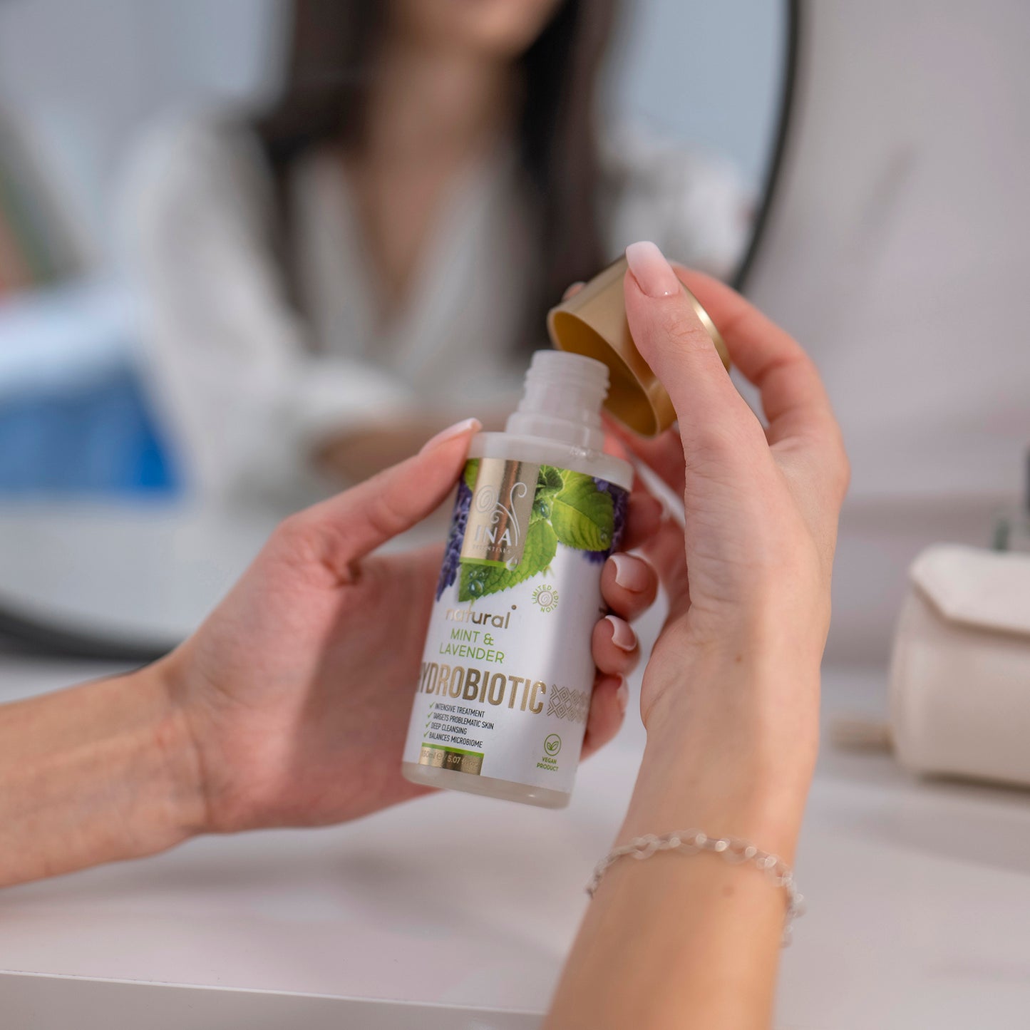 Hydrobiotic - Lavande & Menthe - soins intensifs pour l'Acné