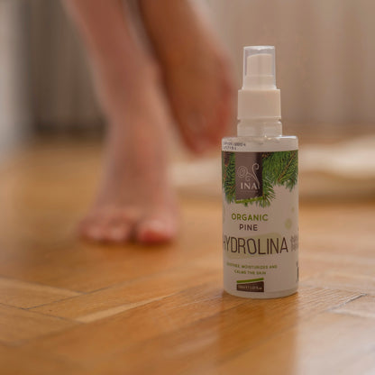 Eau de Pin - Hydrolina - Bio Hydrolat - Spray pour ongles Mycose des et pieds malodorants