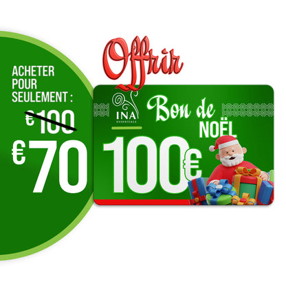 Achetez un bon cadeau de Noël d'une valeur de 100 €, payez 70 € - Bon cadeau numérique