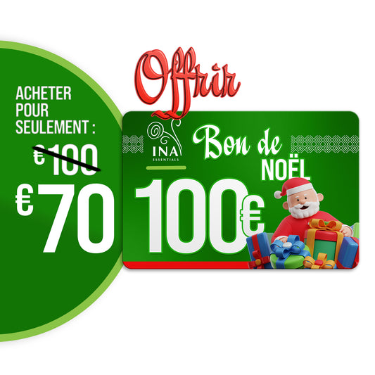 Achetez un bon cadeau de Noël d'une valeur de 100 €, payez 70 € - Bon cadeau numérique