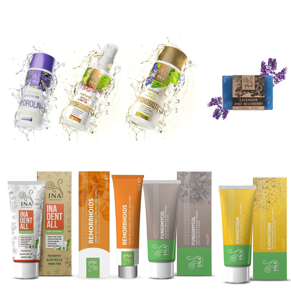 Pack B2B Top 8 Meilleures Ventes InaEssentials