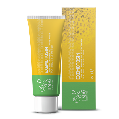 Crème pour le Psoriasis, l'eczéma et les peaux irritées - au Millepertuis, à la Camomille et à la Propolis