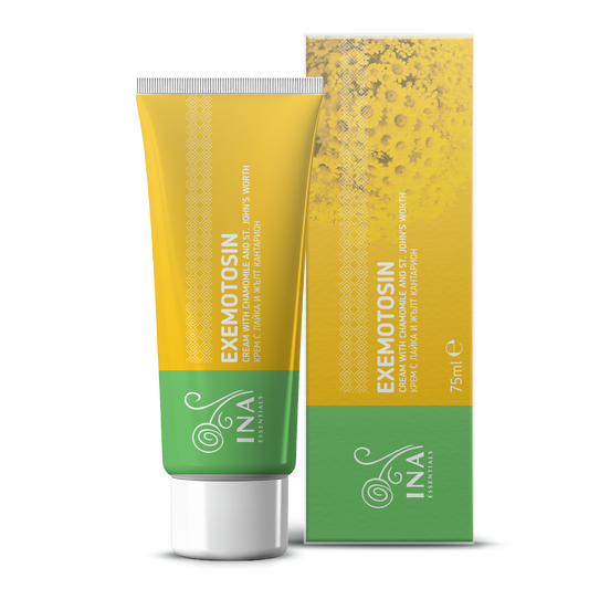 Crème pour le Psoriasis, l'eczéma et les peaux irritées - au Millepertuis, à la Camomille et à la Propolis