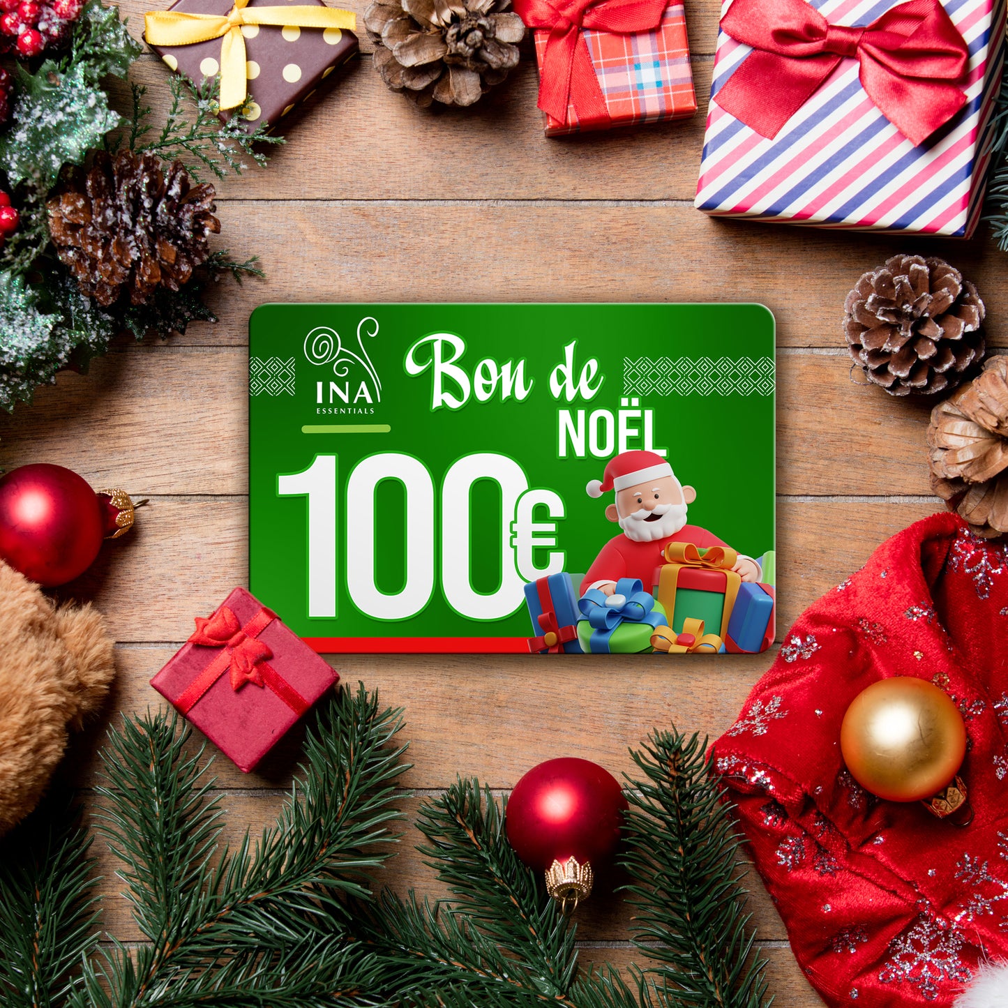 Achetez un bon cadeau de Noël d'une valeur de 100 €, payez 70 € - Bon cadeau numérique