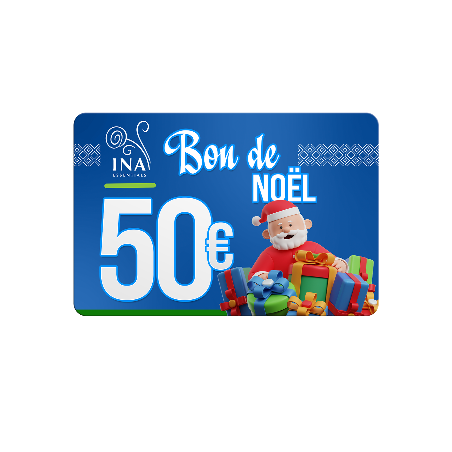 Achetez un bon cadeau de Noël d'une valeur de 50 €, payez 40 € - Bon cadeau numérique