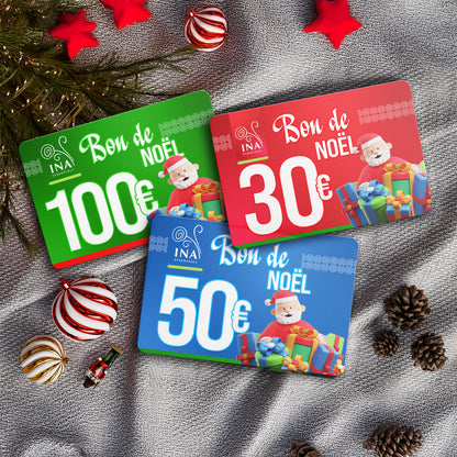 Achetez un bon cadeau de Noël d'une valeur de 100 €, payez 70 € - Bon cadeau numérique