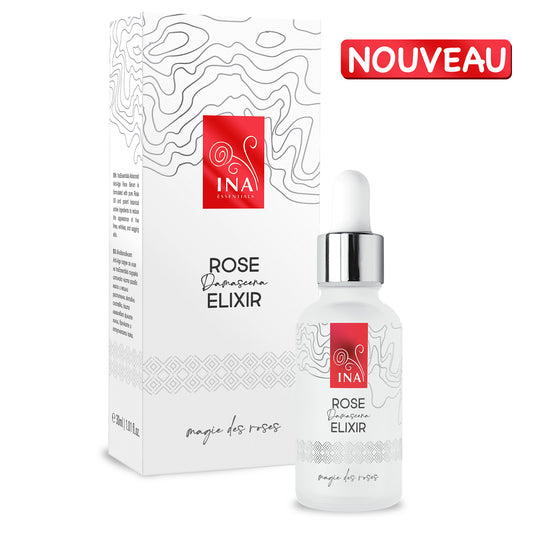 Sérum visage anti-âge intensif à l'huile de rose biologique – Rose Elixir