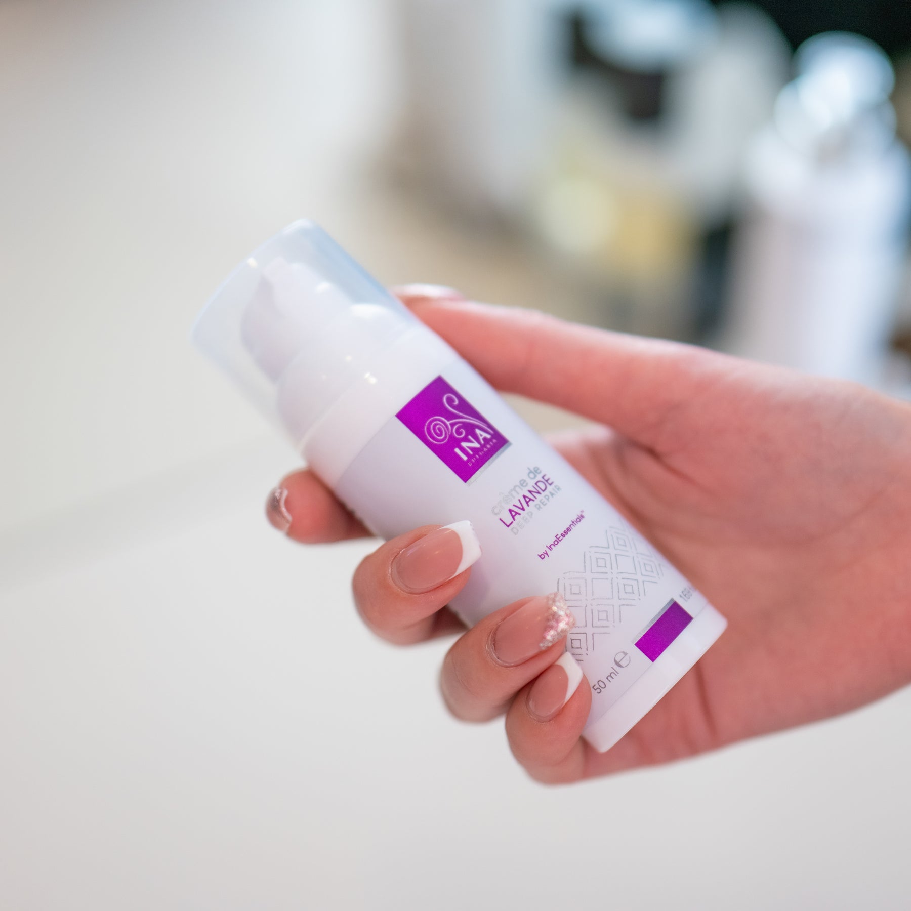 Lavender Secret - Crème naturelle pour les mains - Sèches mains