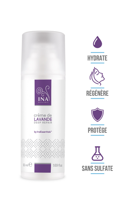 Lavender Secret - Crème naturelle pour les mains - Sèches mains