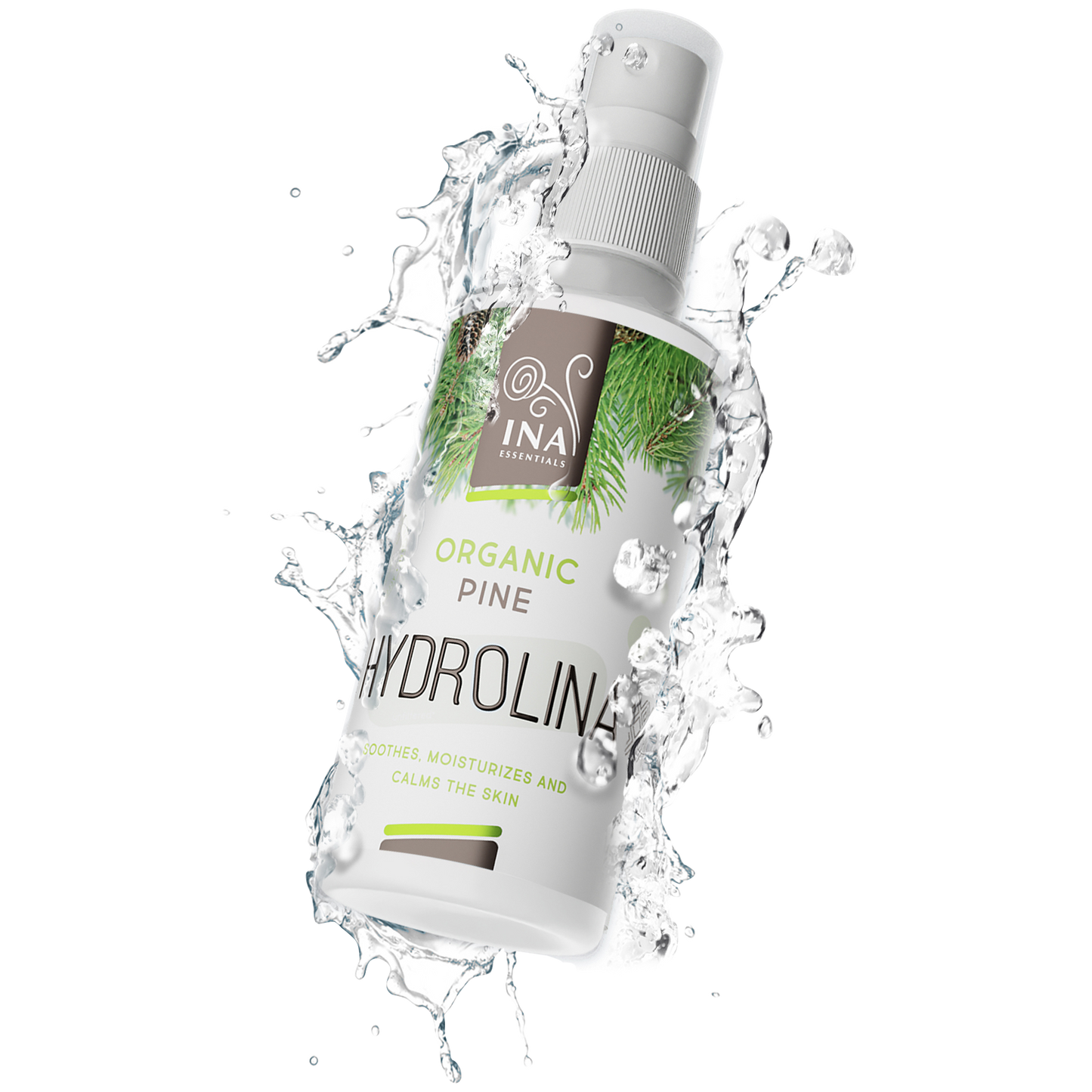 Eau de Pin - Hydrolina - Bio Hydrolat - Spray pour ongles Mycose des et pieds malodorants