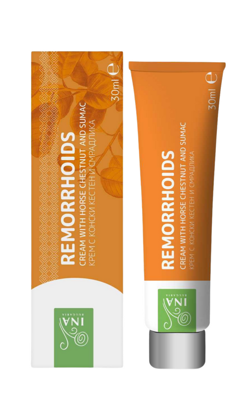 Remorrhoids - crème pour les Varices et les Hémorroïdes - fortement enrichie à l'Arbre à perruques et au Marronnier d'Inde