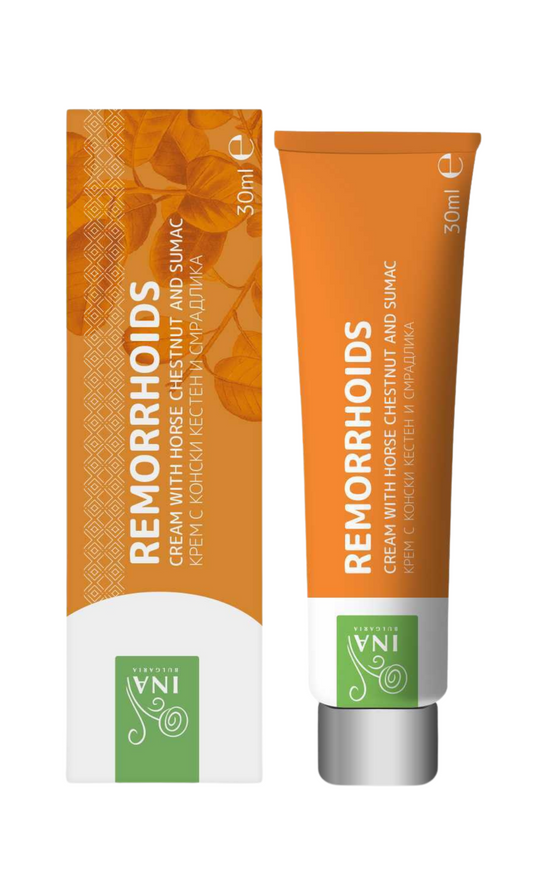 Remorrhoids - crème pour les Varices et les Hémorroïdes - fortement enrichie à l'Arbre à perruques et au Marronnier d'Inde
